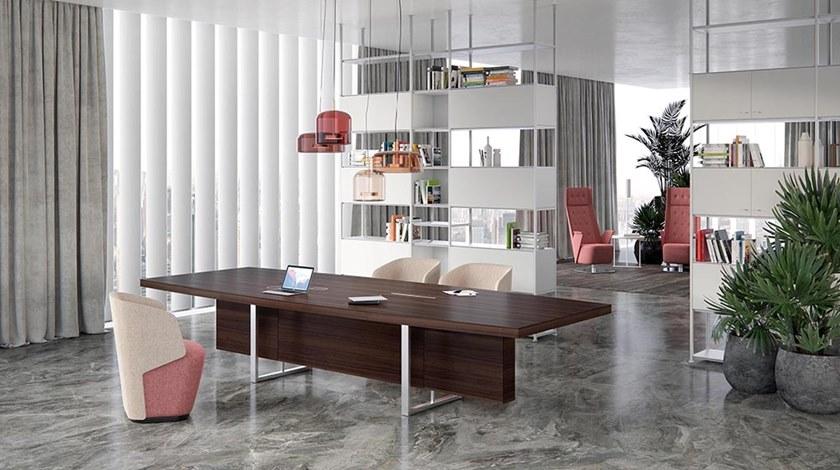 ESTEL GROUP Стол для переговоров с системой управления кабелями Deck sun-id-1484160 - Вид №2