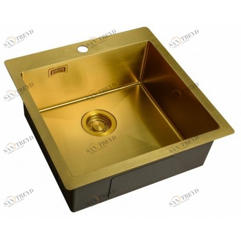 Zorg Light ZL R-510510 bronze Мойка кухонная прямоугольная Zorg 