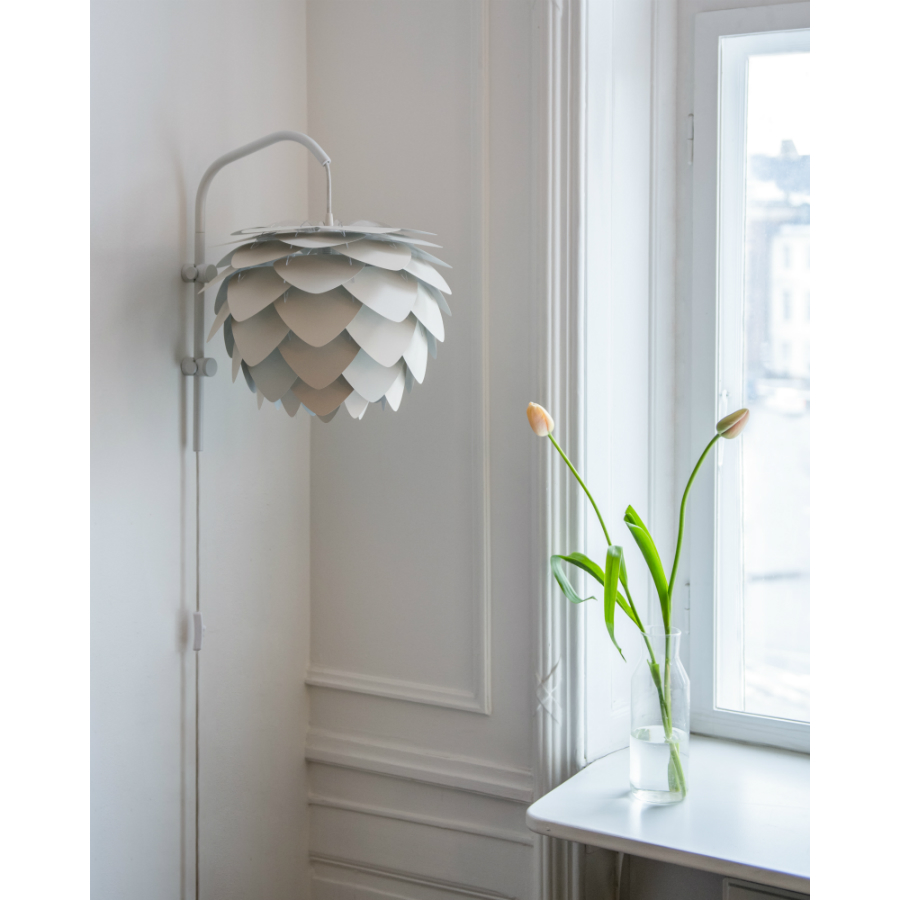 4150 Основание для бра willow mini wall hanger white h 50 cm UMAGE  - Вид №2
