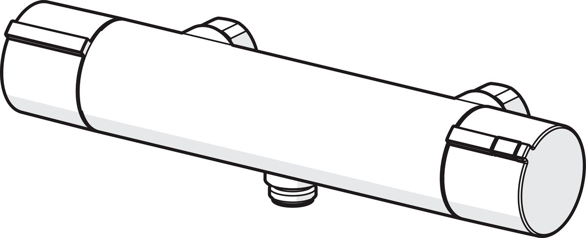 Oras 2870 Смеситель для душа 2870 Cubista Хром  - Вид №2