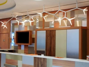 Quasar Потолочный светильник из алюминия Sparks