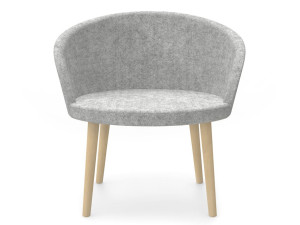 Кресло из бука с подлокотниками