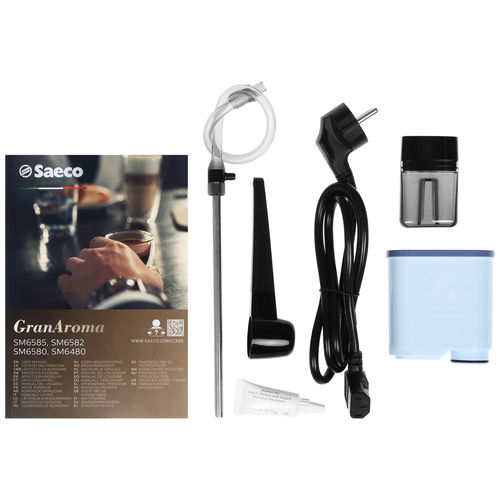 5337794 Кофемашина автоматическая Saeco SM6480/00 черный STDN-0136136 - Вид №8