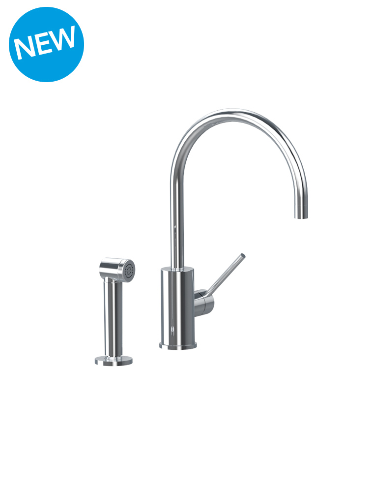 4410/8 Bellosta Rubinetterie СМЕСИТЕЛЬ ДЛЯ МОЙКИ С БОКОВЫМ ДУШЕМ CUCINA