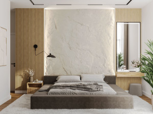 Трехмерная декоративная гипсовая панель