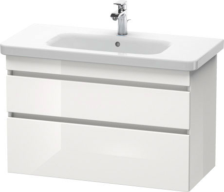 DS648205252 Тумбочка подвесная DuraStyle #DS6482 930 x 448 мм Европейский дуб, декор Duravit - Вид №2