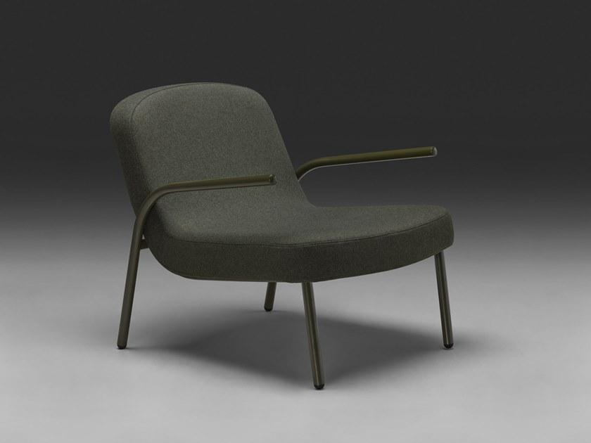 mminterier Кресло со съемным чехлом из ткани с подлокотниками Ploon sun-id-1483603 - Вид №1