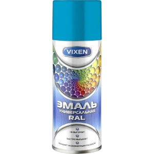 Эмаль аэрозольная Vixen алкидная цвет голубой 0.52 л 82595127 STLM-2168057