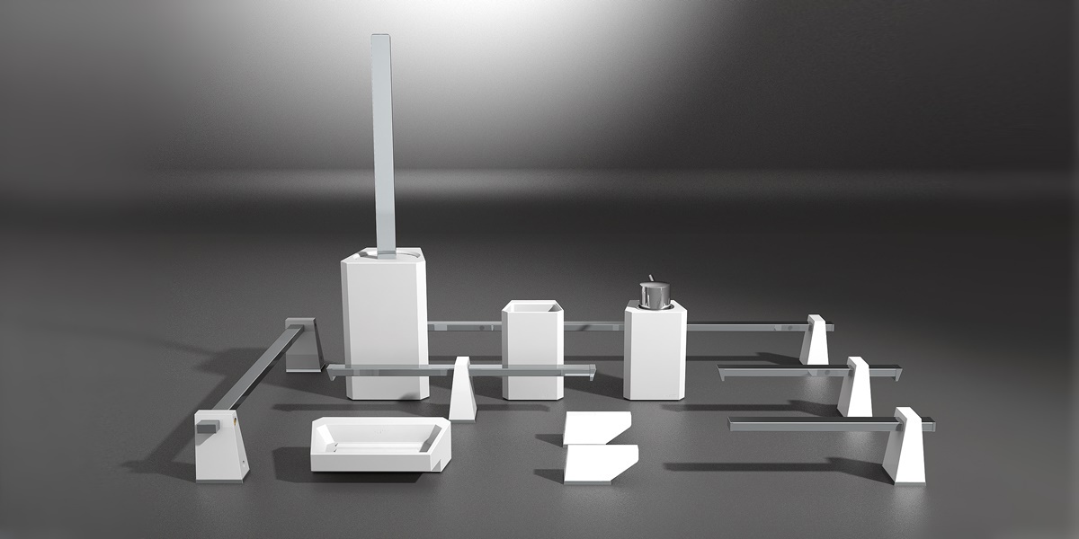 Sonia Дозатор для жидкого мыла настольный S0 белый/хром 156283 - Вид №2