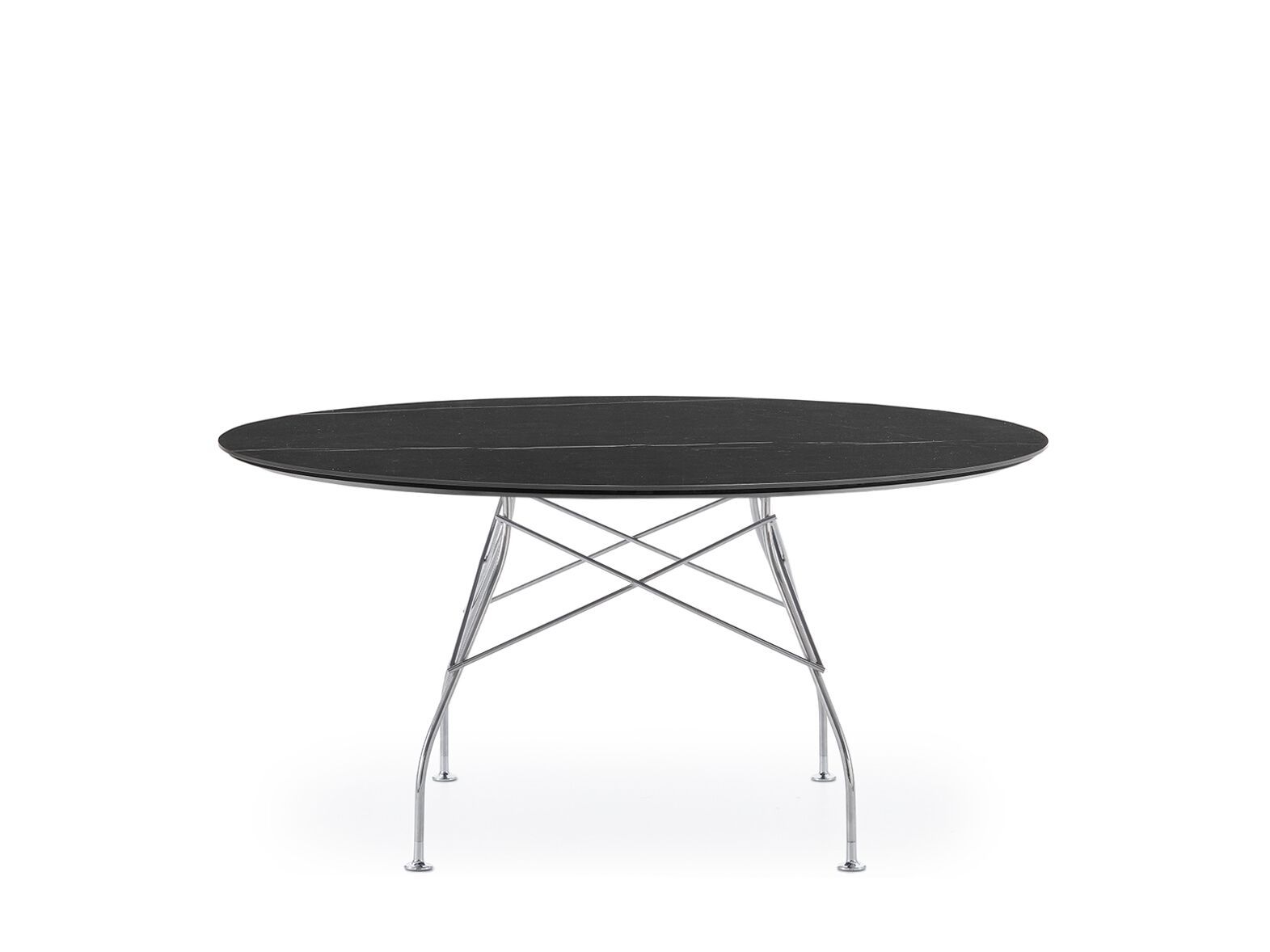 Круглый обеденный стол из керамогранита Kartell GLOSSY XXL ARCH-00076055 - Вид №15