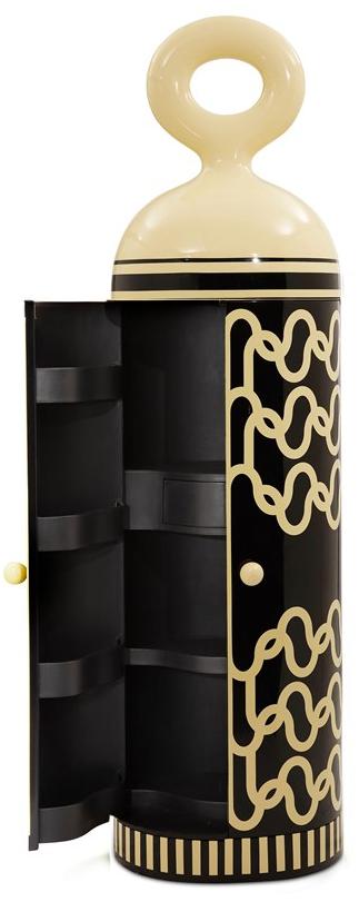 Scarlet Splendour Комод из мдф с распашными дверцами Vanilla noir sun-id-1474526 - Вид №2