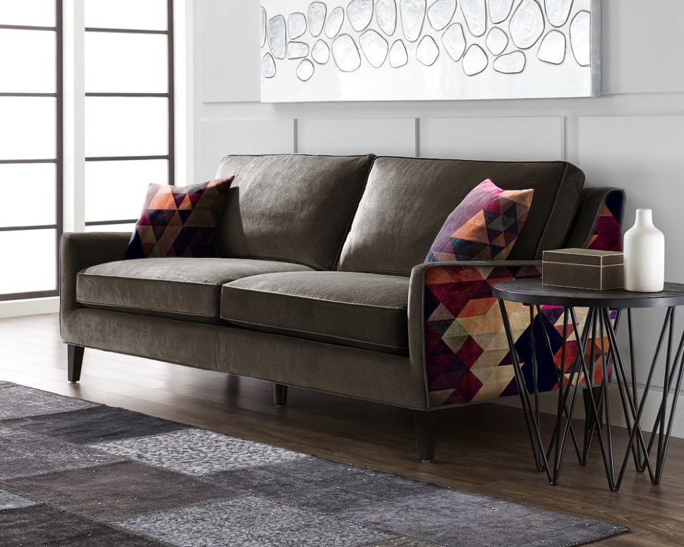 Диван Triangle прямой коричневый ICON DESIGNE TRIANGLE 096827 Коричневый  - Вид №7