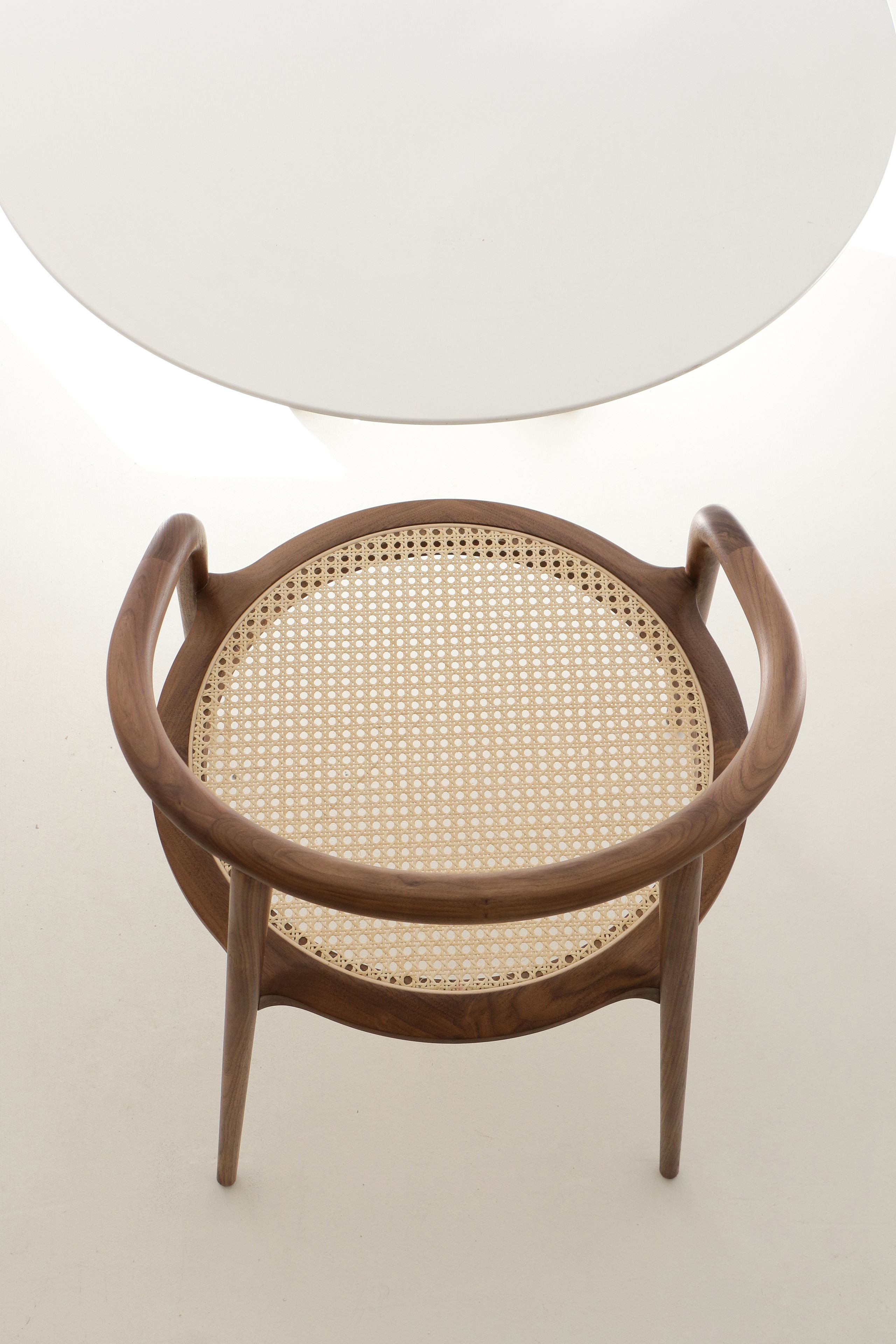 Стул грецкого ореха с подлокотниками Branca Lisboa ARANHA ARCH-00003289 - Вид №1