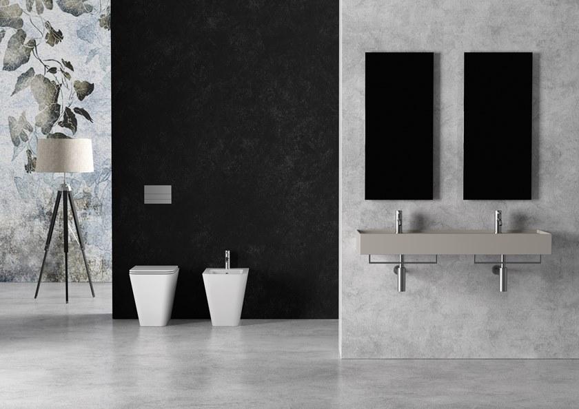 31190101 Приставной унитаз напольный Белый Alice Ceramica Hide Италия - Вид №5