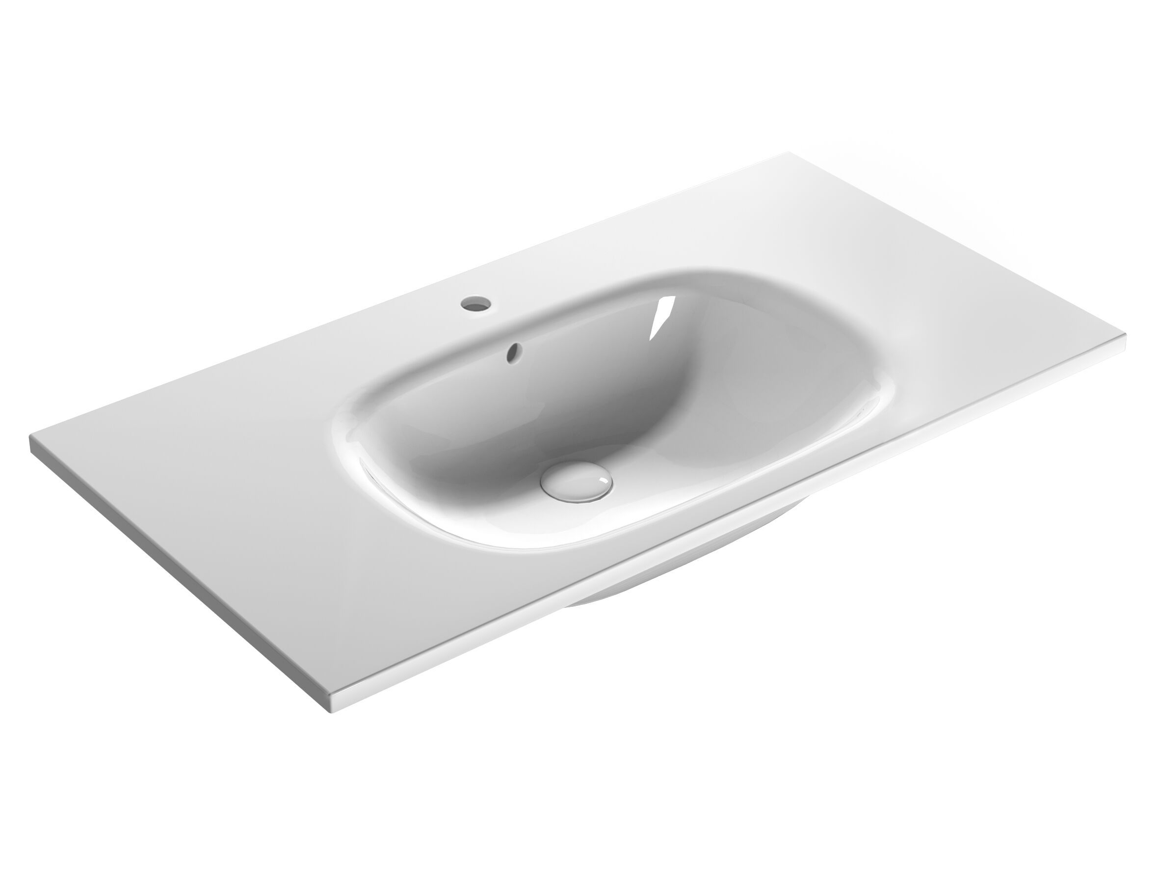 Керамическая подвесная раковина Ceramica Globo разнорабочие ARCH-00015146