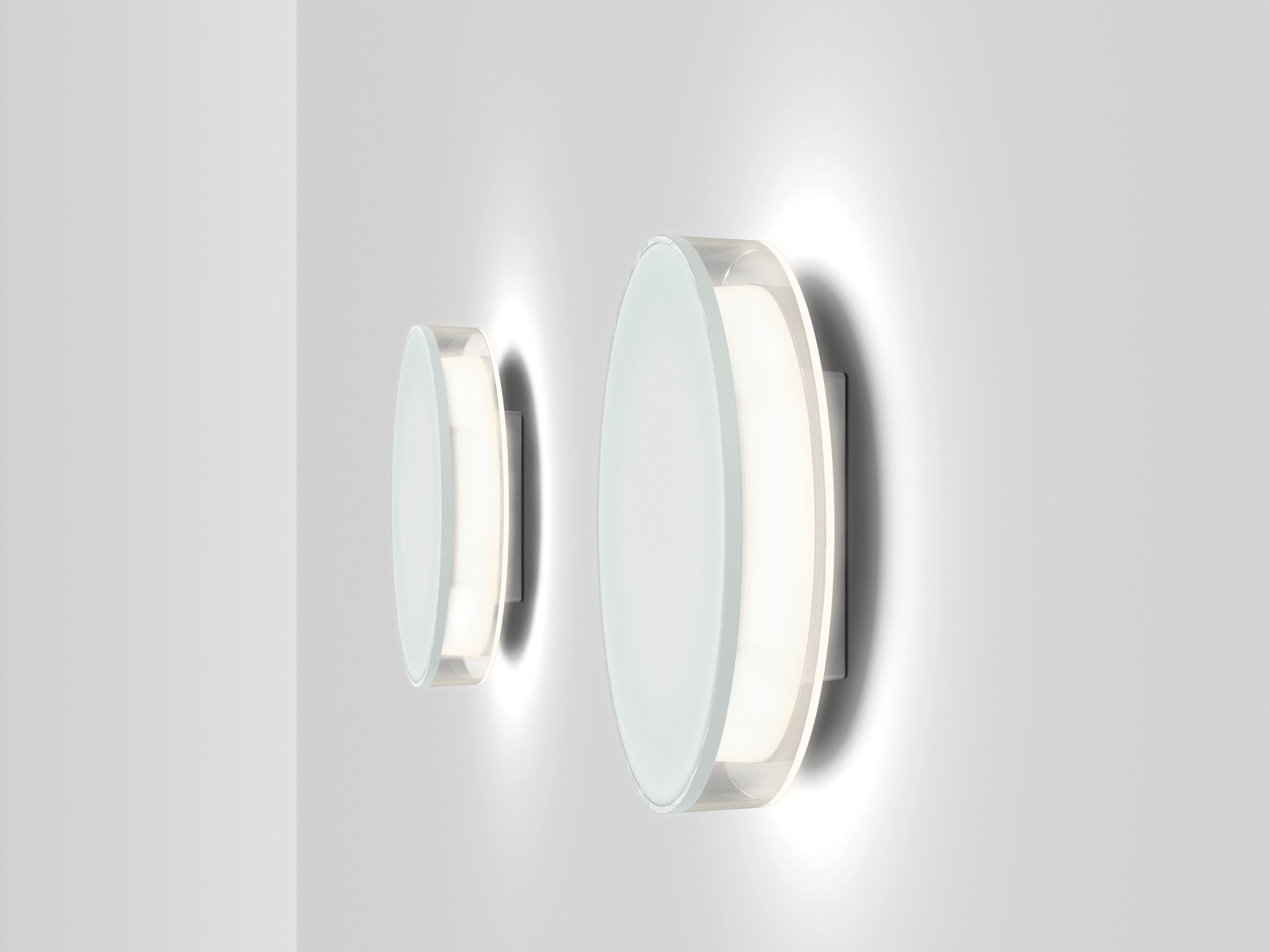 Алюминиевый и стеклянный светодиодный настенный светильник serien.lighting LYD ARCH-00043621 - Вид №22