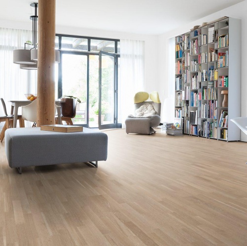 Паркетная доска Haro 4000 Series Top connect Копченый Выбеленный Дуб Рустик с брашью (Текстурированная) 2200х180 мм 677341 - Вид №4