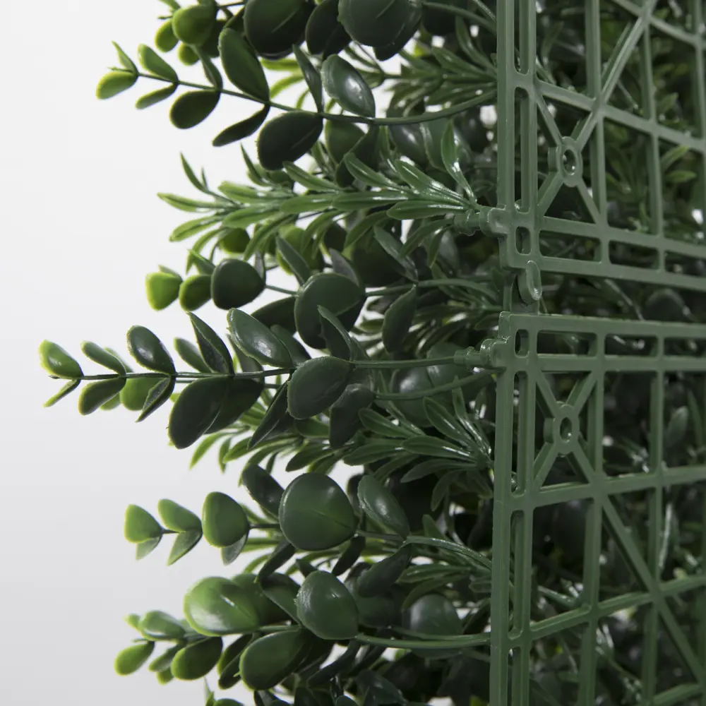 NATERIAL Декоративная стена Белые цветы - искусственная зелень 1х1 м 87654156 STLM-0960786 - Вид №5