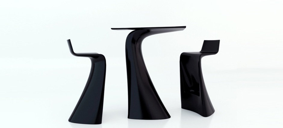 000202 Барный стул Vondom Wing - Вид №1