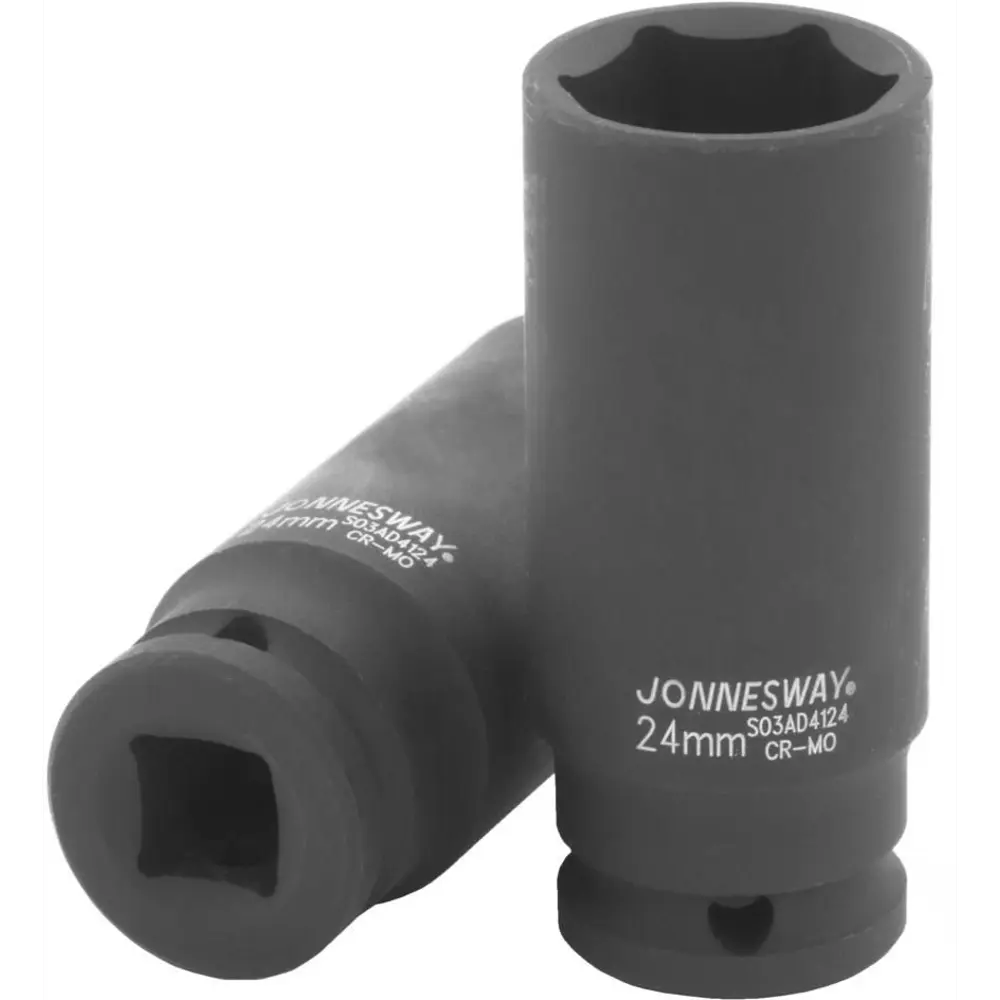 Торцевая головка ударная глубокая Jonnesway 1/2 дюйма 24 мм STLM-2032042