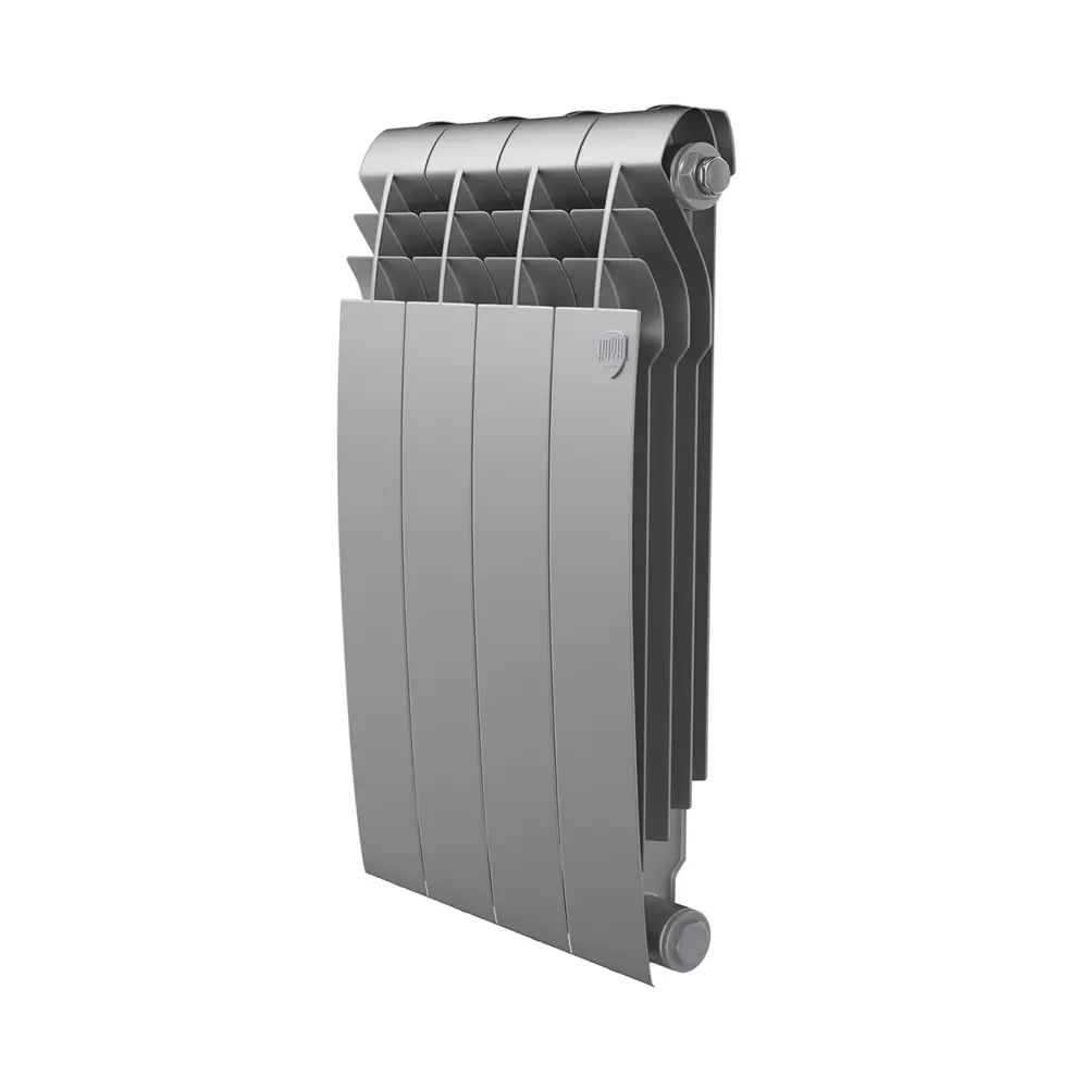 Royal Thermo BiLiner B 500 - биметаллический радиатор 4 секции серый 89426222 STLM-1583366