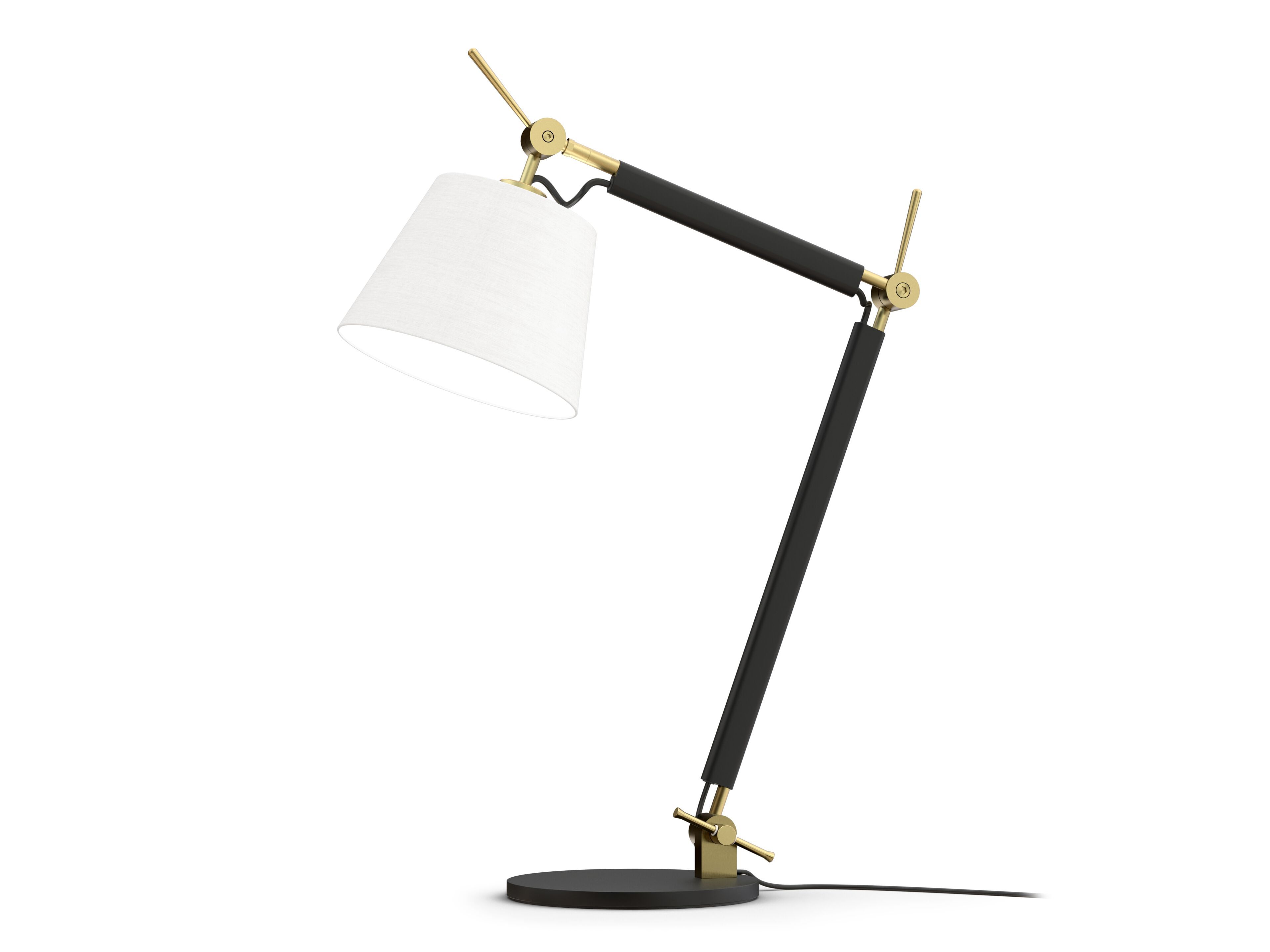 Металлическая настольная лампа с гибкой рукояткой Valaisin Grönlund Visual ARCH-00142951