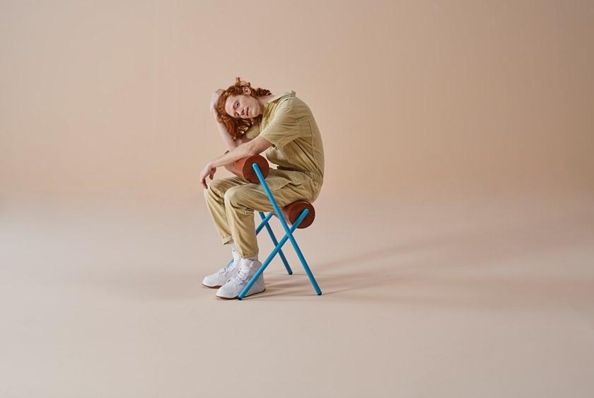 Sancal Стул с цилиндрическими кожаными подушками  349.46.j  - Вид №9