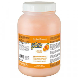 ПР0034247 Маска Fruit of the Groomer Апельсин восстанавливающая для слабой выпадающей шерсти 3л Iv San Bernard