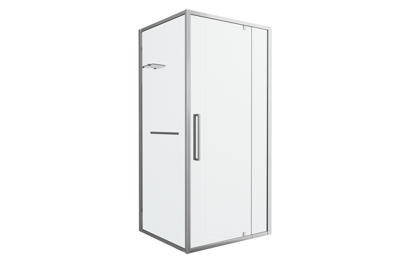 Душевое ограждение (без поддона) LINE BS090.2116A bravat - Вид №2