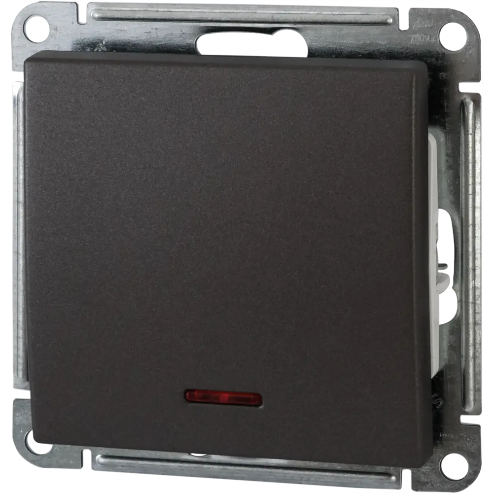 SYSTEME ELECTRIC W59 - Выключатель одноклавишный с подсветкой, графит 82797978 STLM-0036022 - Вид №1