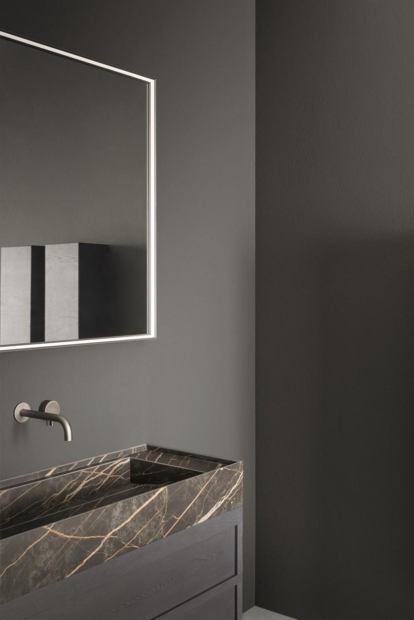 NOVELLO Настенная тумба под умывальник из ламината с зеркалом Craft 2.0 sun-id-1383910 - Вид №8