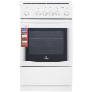 1186046 Газовая плита De Luxe 5040.33Г (КР) ЧР белый