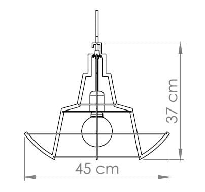 Металлический подвесной светильник Studio Beam Slims ARCH-00043690 - Вид №5