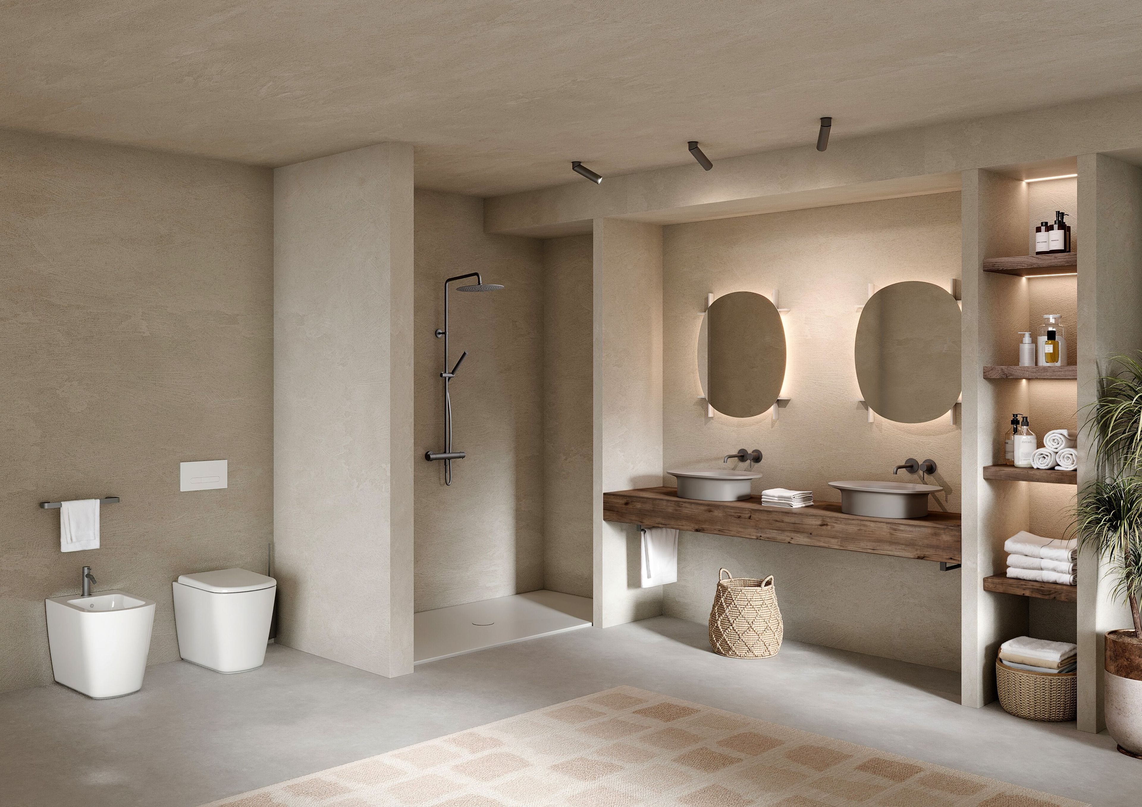 Керамическая раковина с металлическим каркасом Azzurra Ceramica IRIDE ARCH-00019058 - Вид №1