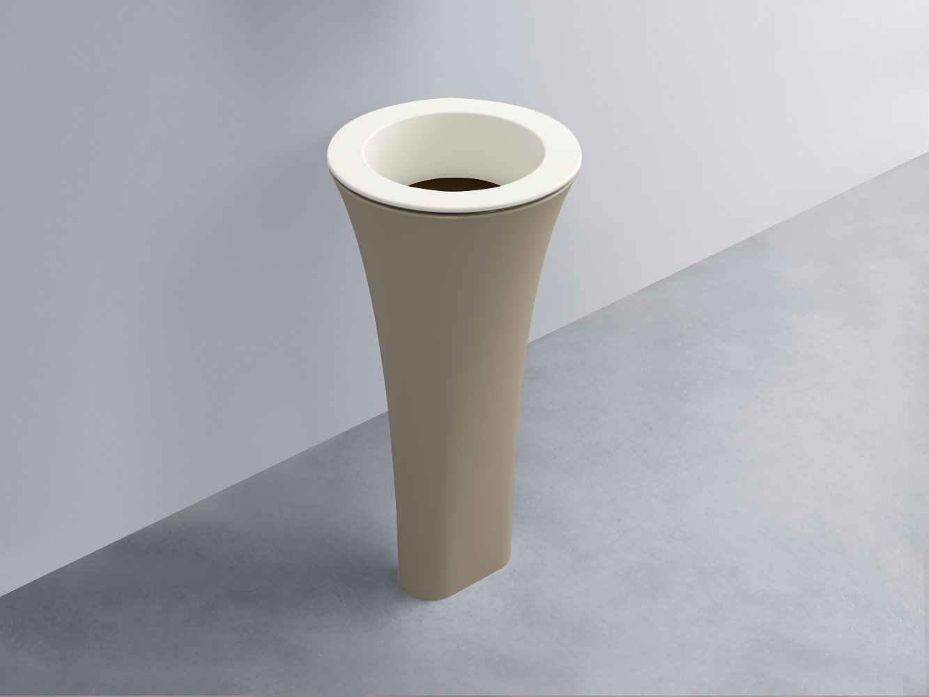 AMLA45-TL+AMPILT-CA+AMCOLT-AV Раковина Amedeo Tondo отдельностоящая cielo Enjoy + Amedeo Ceramica Cielo