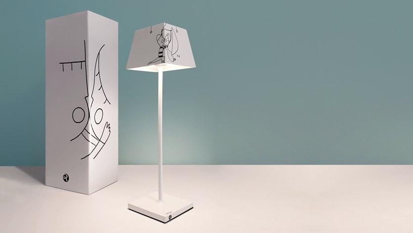Rossini Illuminazione Настольная лампа из литого под давлением алюминия с беспроводной связью In&out sun-id-1396227 - Вид №3