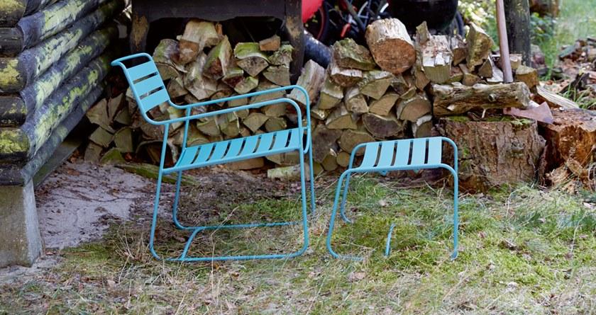 Fermob Подставка для ног из стали прямоугольной формы Surprising 1218 - Вид №1