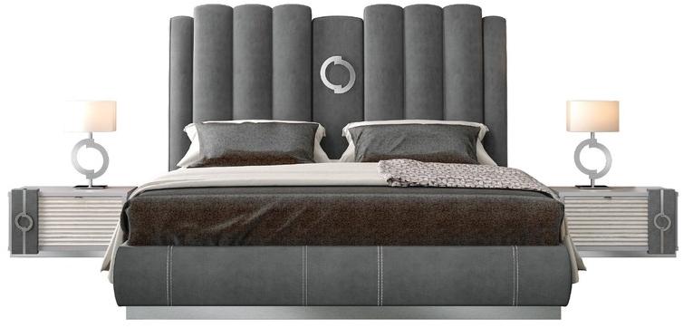 Caroti Прямоугольная тумбочка из дерева в современном стиле с ящиками Concept Art.42 - plateau - Вид №1