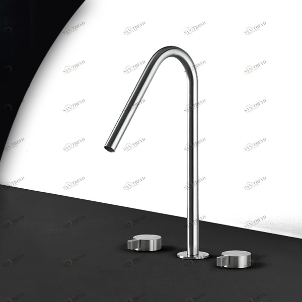 Смеситель для раковины сталь матовая TOOX Radomonte TXQ24S