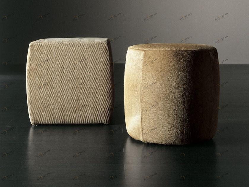 Meridiani Пуф из круглой ткани с обивкой sun-id-1516269