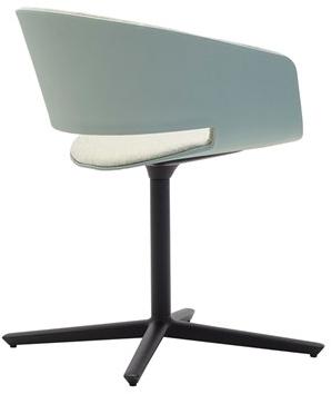 Andreu World Мягкое вращающееся кресло с 4-мя спицами Ronda So0430 - Вид №1