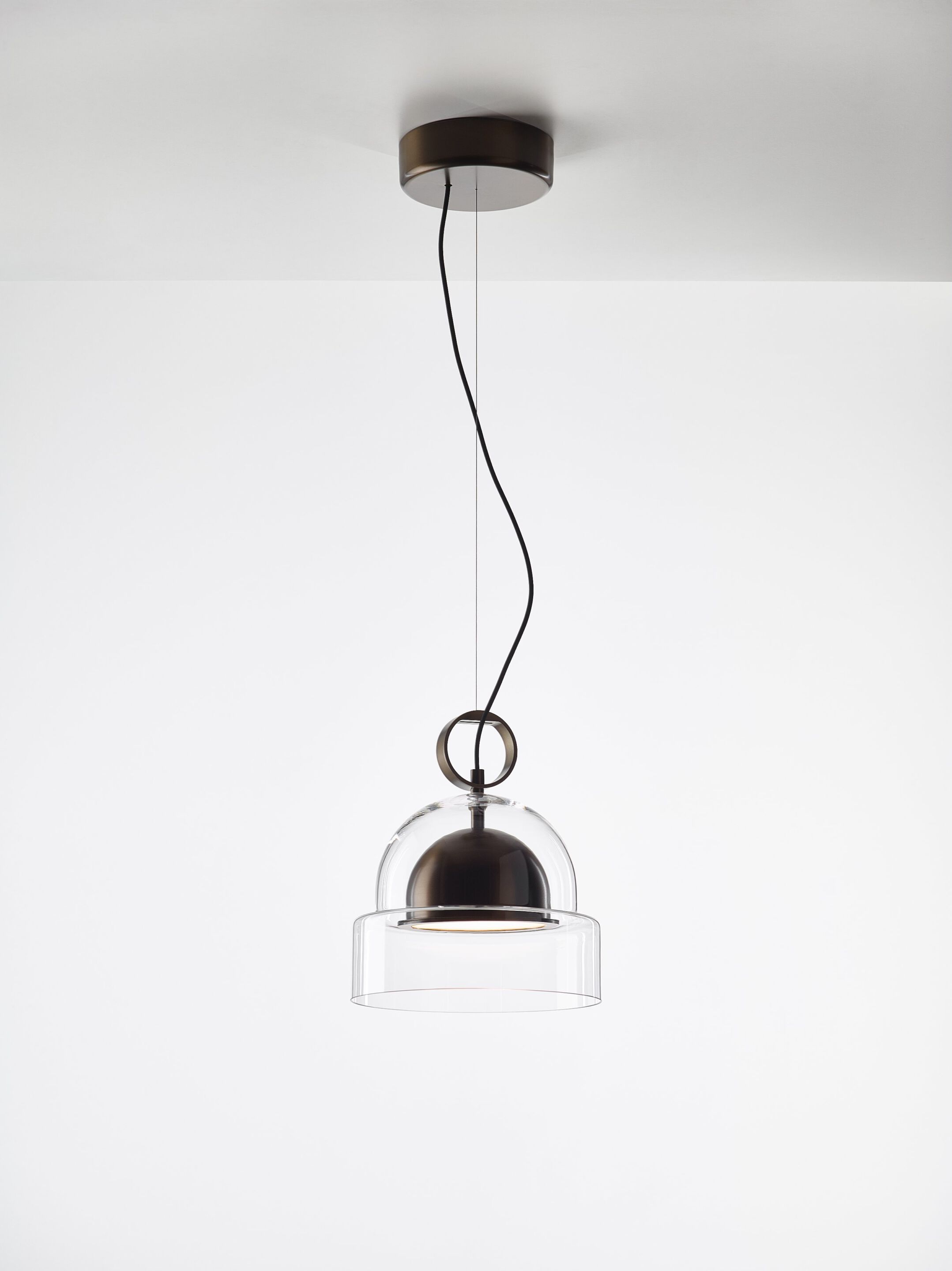 Подвесной светильник из дутого стекла BROKIS купол ARCH-00096747 - Вид №37