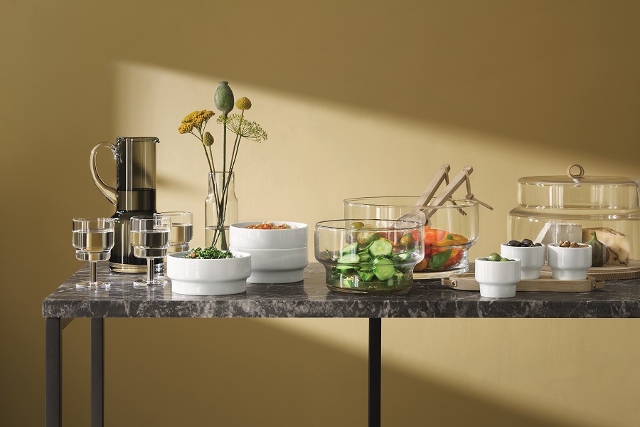 Ваза стеклянная прозрачная 19 см Utility LSA INTERNATIONAL - 300608 Прозрачный  - Вид №2