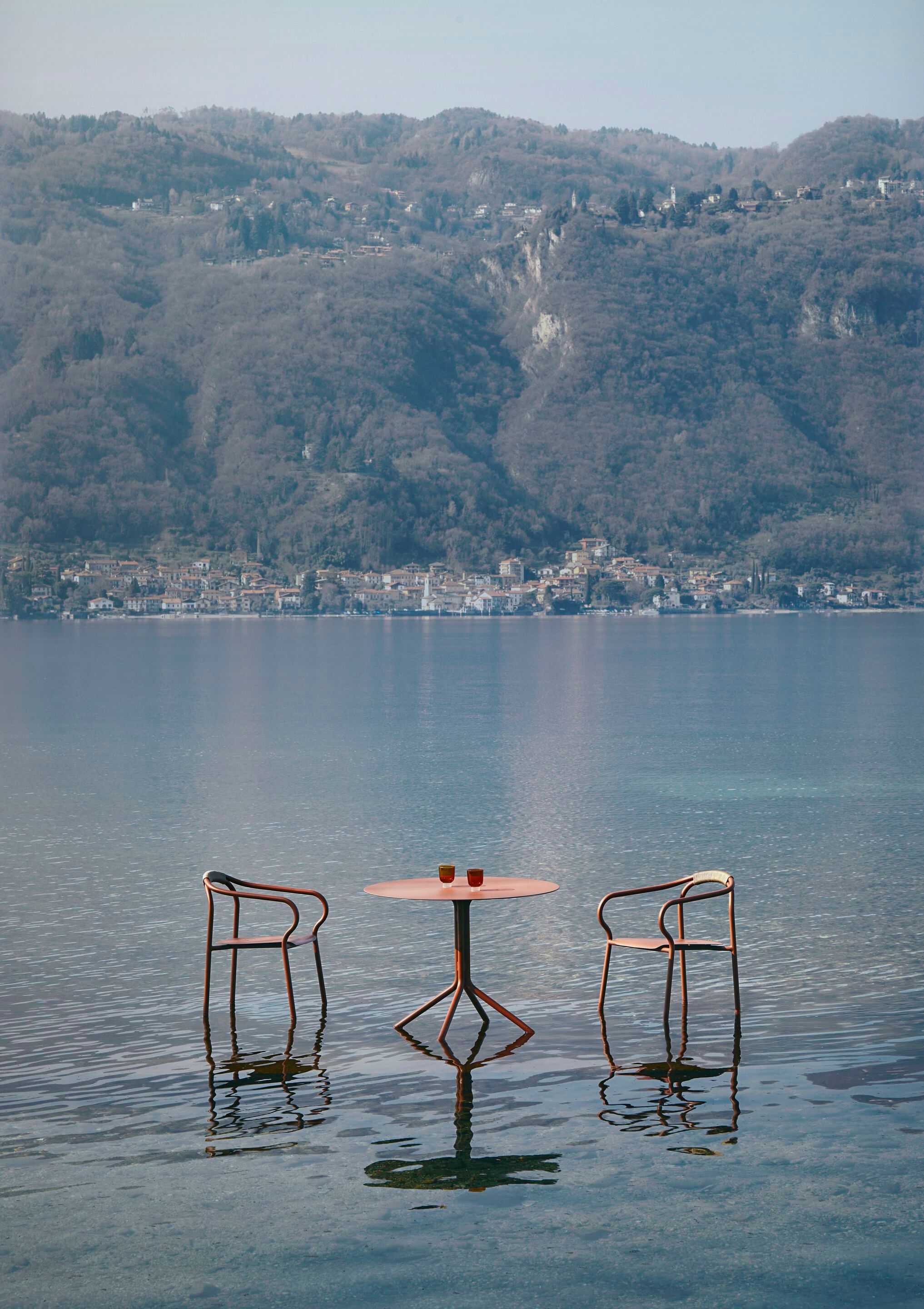 Алюминиевый садовый стул с подлокотниками Unopiù Salò ARCH-00150231 - Вид №12