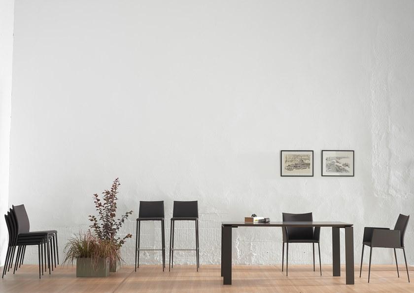 ONDARRETA Стул с обивкой и подлокотниками Moka sun-id-1347137 - Вид №5