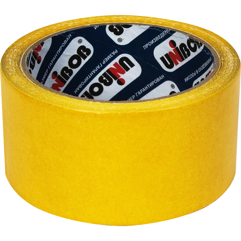UNIBOB Двусторонняя тканевая лента для ковров и ремонта 50 мм х 10 м 12150962 STLM-0001762