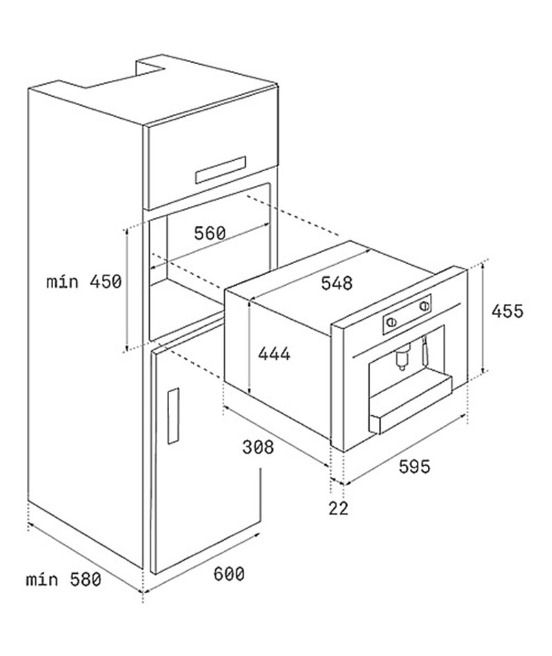8167277 Встраиваемая кофемашина Teka CLC 835 MC черный STDN-0039199 - Вид №2