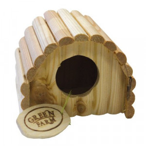 Т00010948 Дом для грызунов полукруглый для мелких грызунов И-213 GREEN FARM