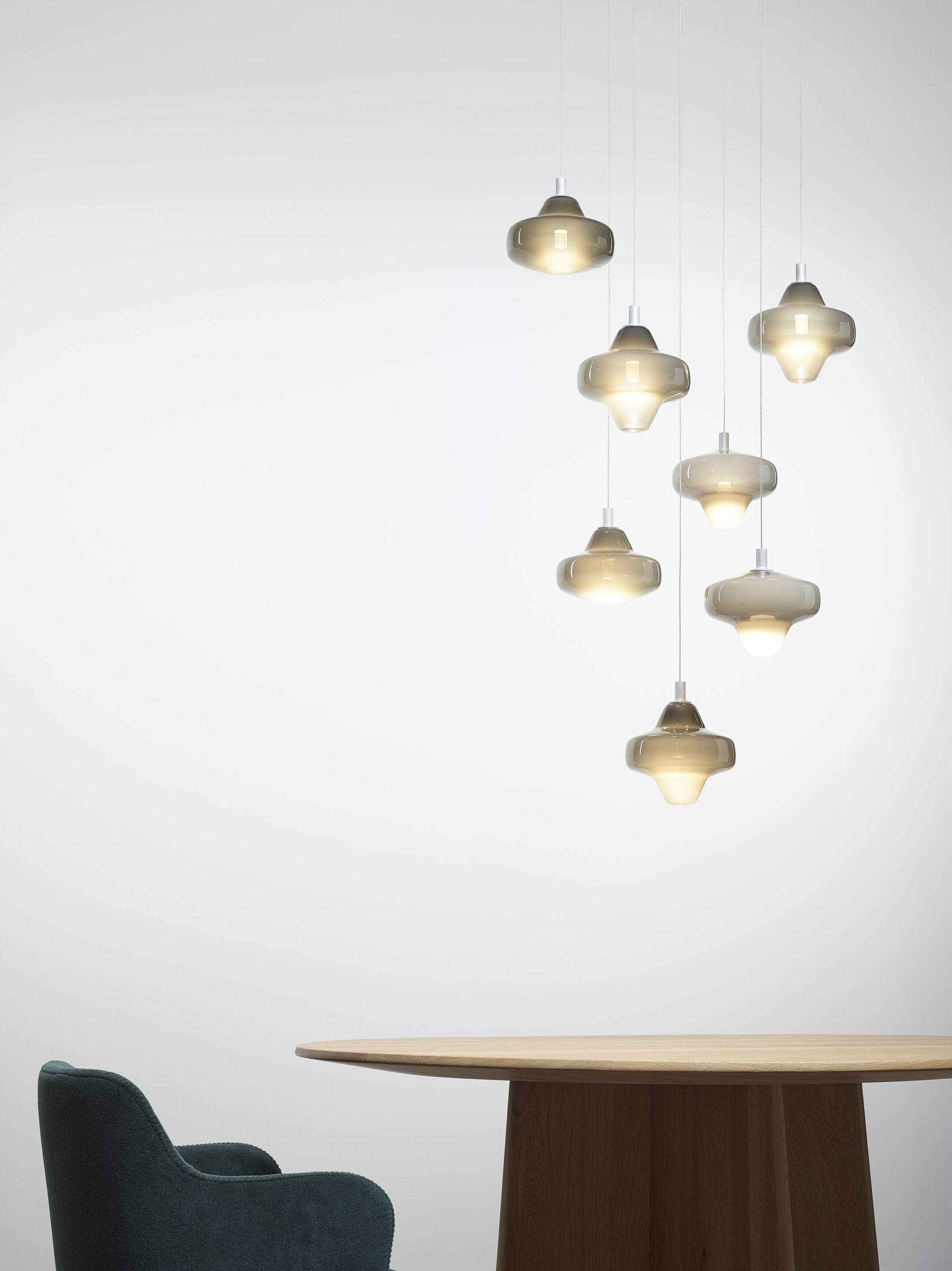 Выдувное стекло светодиодный подвесной светильник BROKIS Starcloud ARCH-00015314 - Вид №9