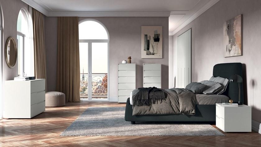 Febal Casa Лакированный комод со встроенными ручками Damien sun-id-1494310 - Вид №2